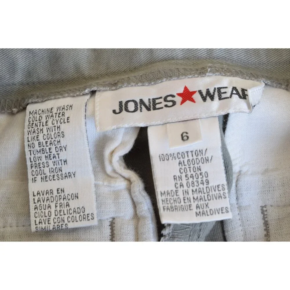 Vintage 90s Sage JONES‎ WEAR Shorts size 6 | 24 waist